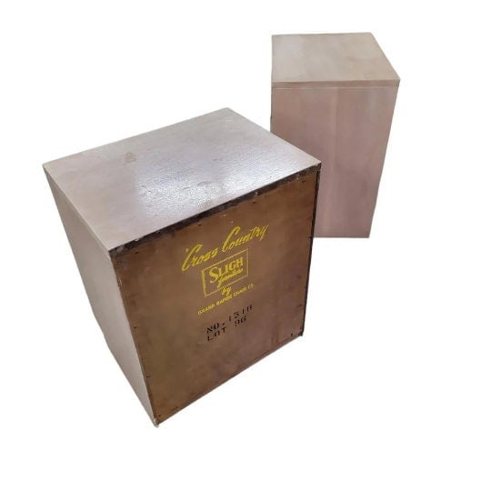 Mid Century Modern Driftwood Nightstand by Sligh Cross Country Collection - Pair - 3