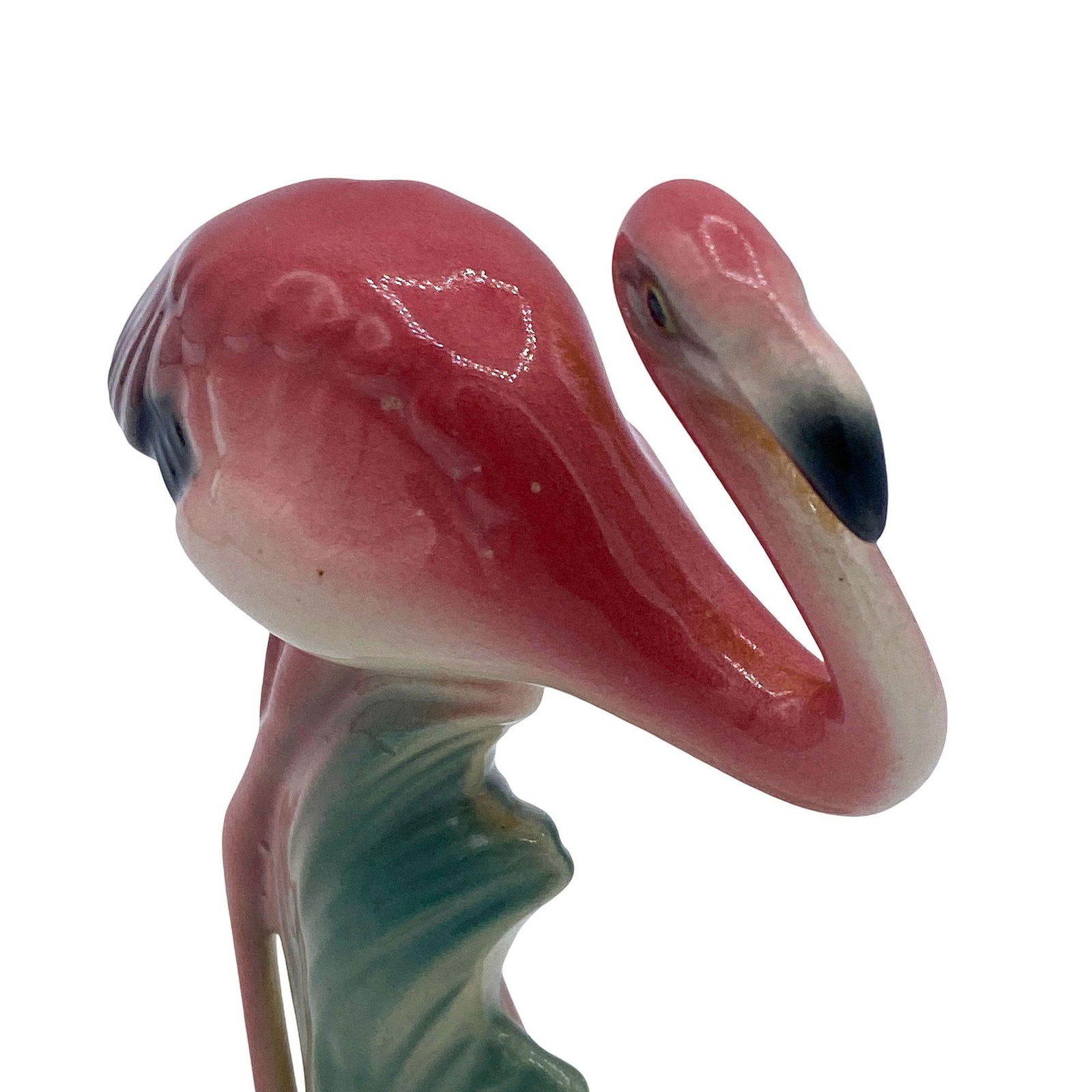 Mid-century Matching Mini Pink Flamingo Ceramic Tabletop Figures By Brad Keeler - 15