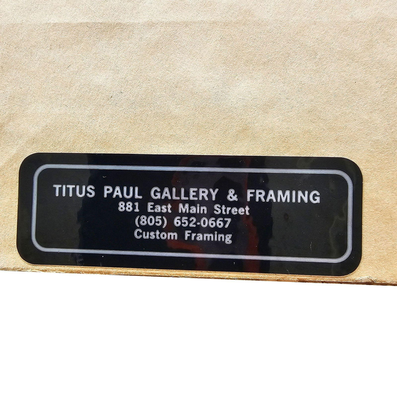 1980s Hawaiian Landscape Oil on Board by Daris Davis in Tropical Wood Frame - 14