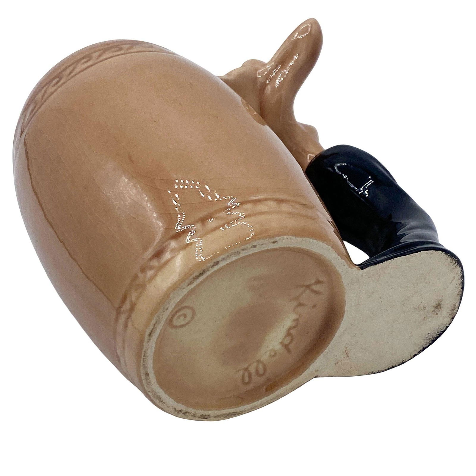 Set of Three "Strip Tease- Eye Appeal" Ceramic Barware Mugs by Dorothy Kindell - 14