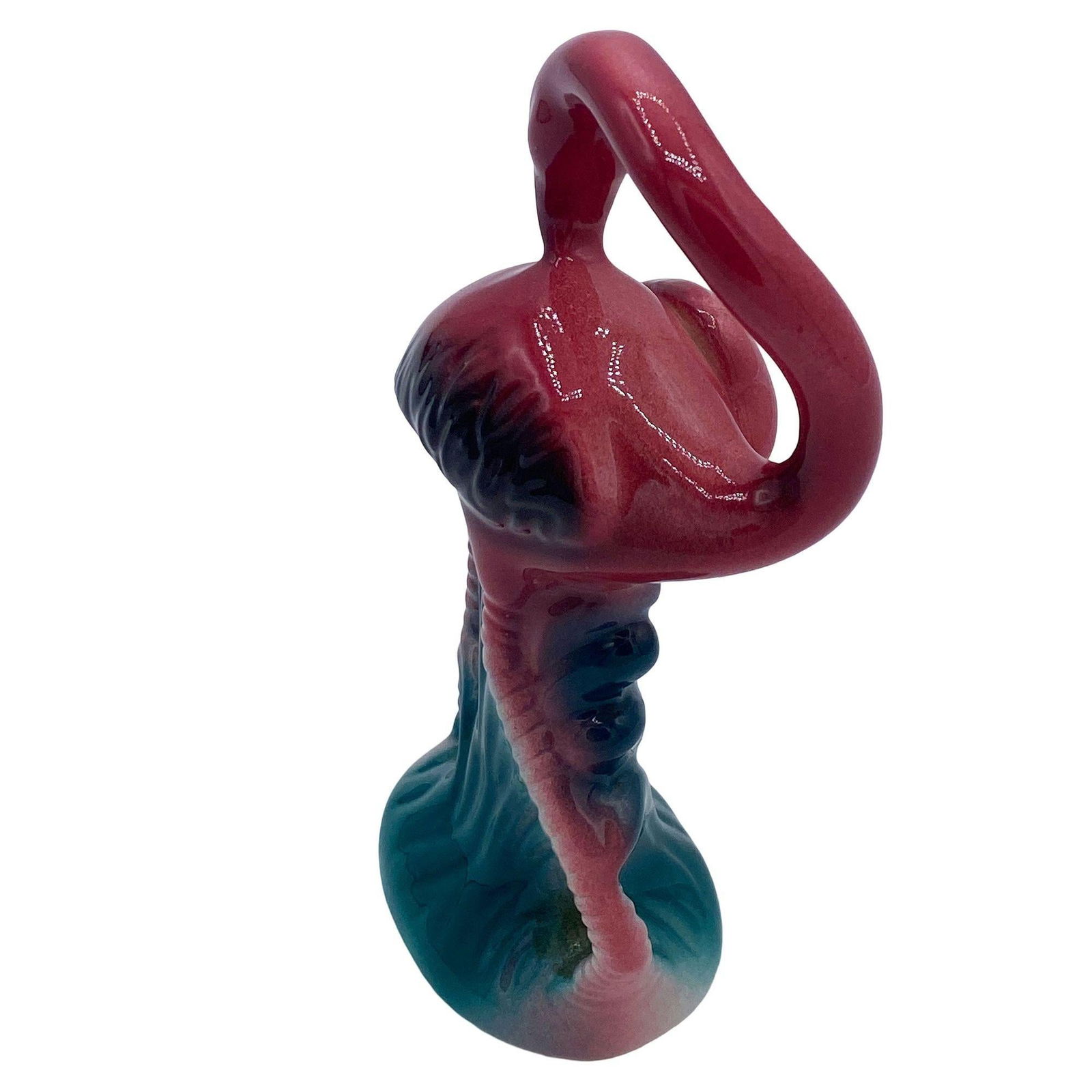 Tropical Pink Flamingo Ceramic Tabletop Salt & Pepper Shaker Set by Five & Dime - 9