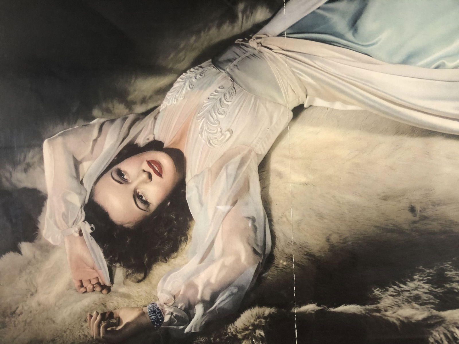 1942 Frances Gifford Hollywood Portrait Print by George Hurrell, Framed - 4