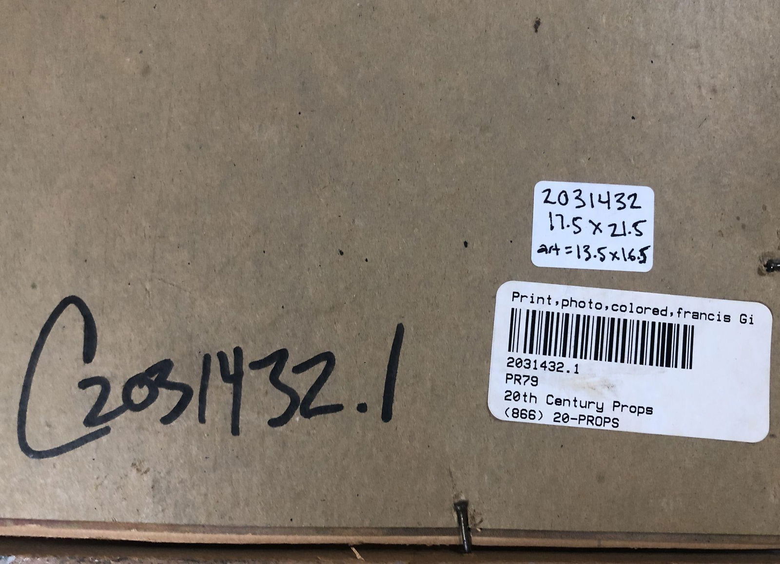 1942 Frances Gifford Hollywood Portrait Print by George Hurrell, Framed - 5