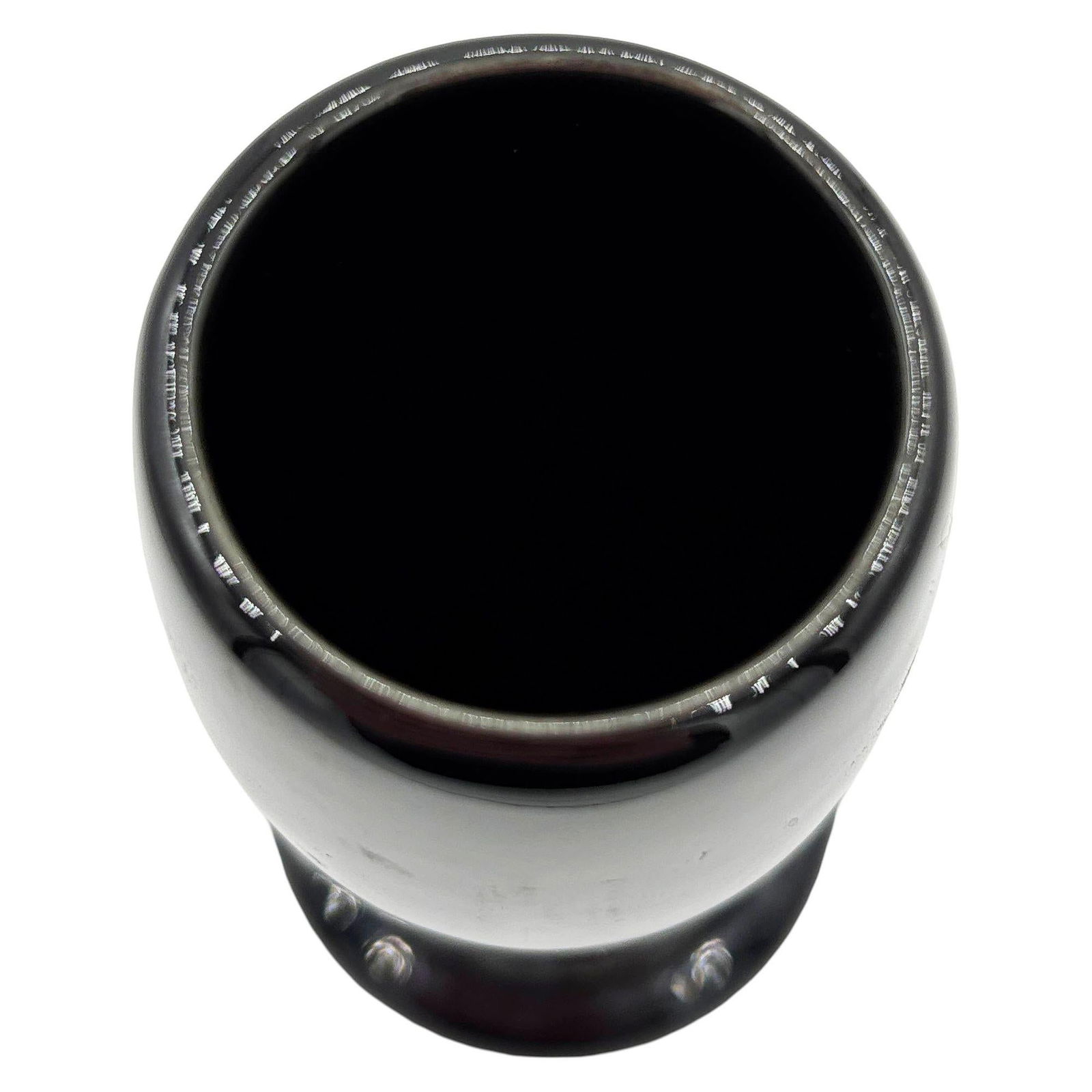 6"Tall Black Neo Art Deco Style Bud Vase by Fiesta Ware, 1986 - 10