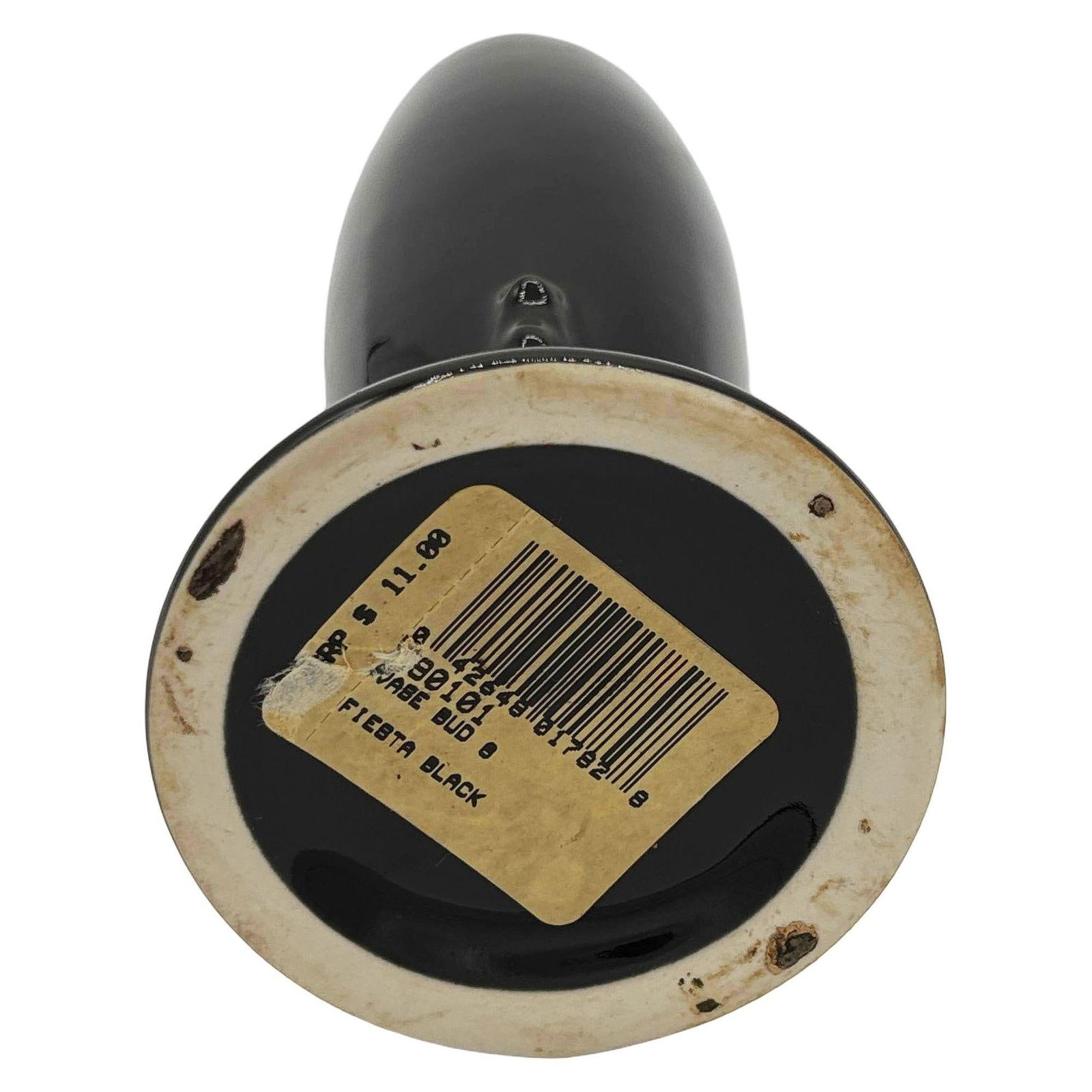 6"Tall Black Neo Art Deco Style Bud Vase by Fiesta Ware, 1986 - 18