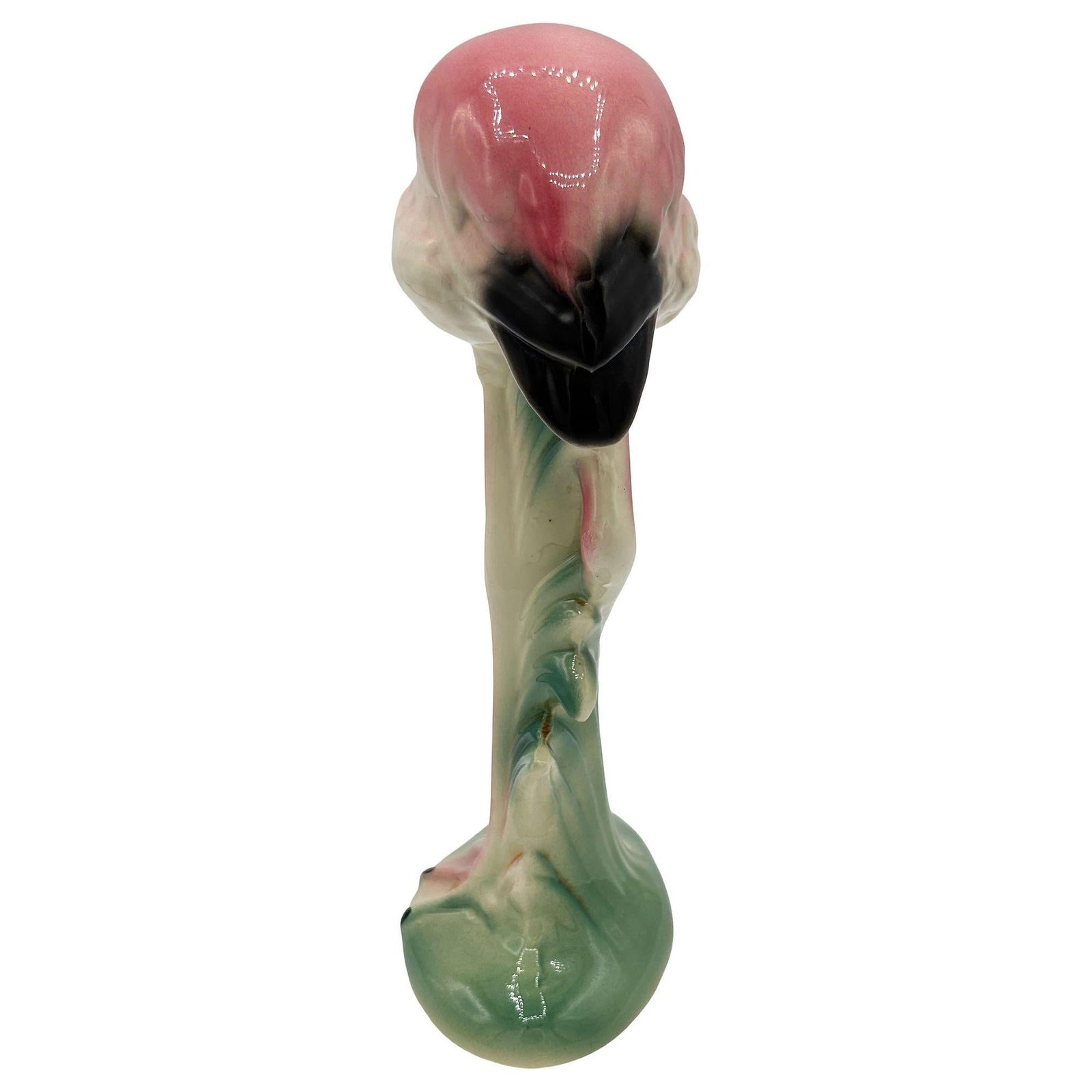 MCM California Pottery Ceramic Searcher Tropical Pink Flamingo Figurine Statue - 12