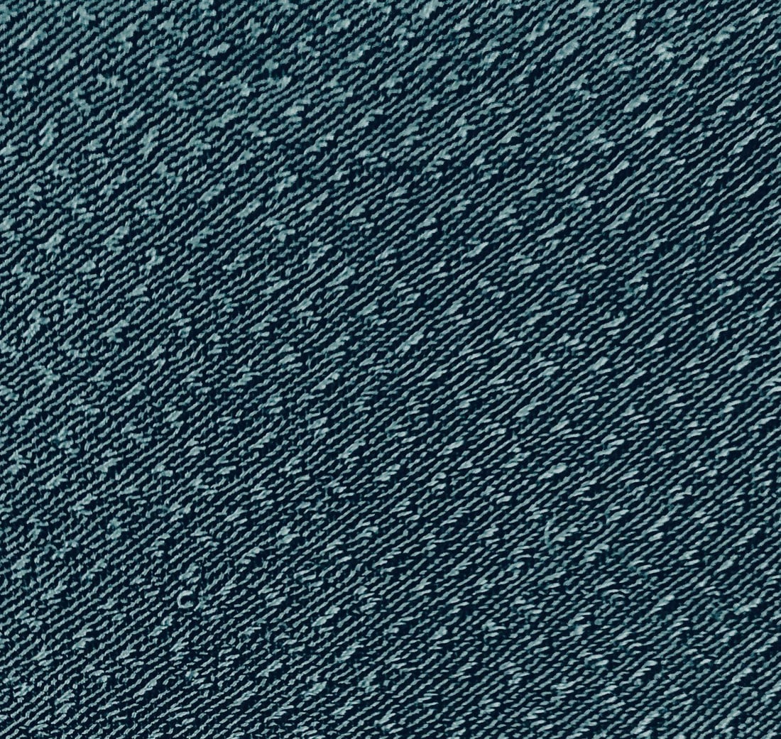 Vintage Teal Frieze Upolstery Fabric - 4