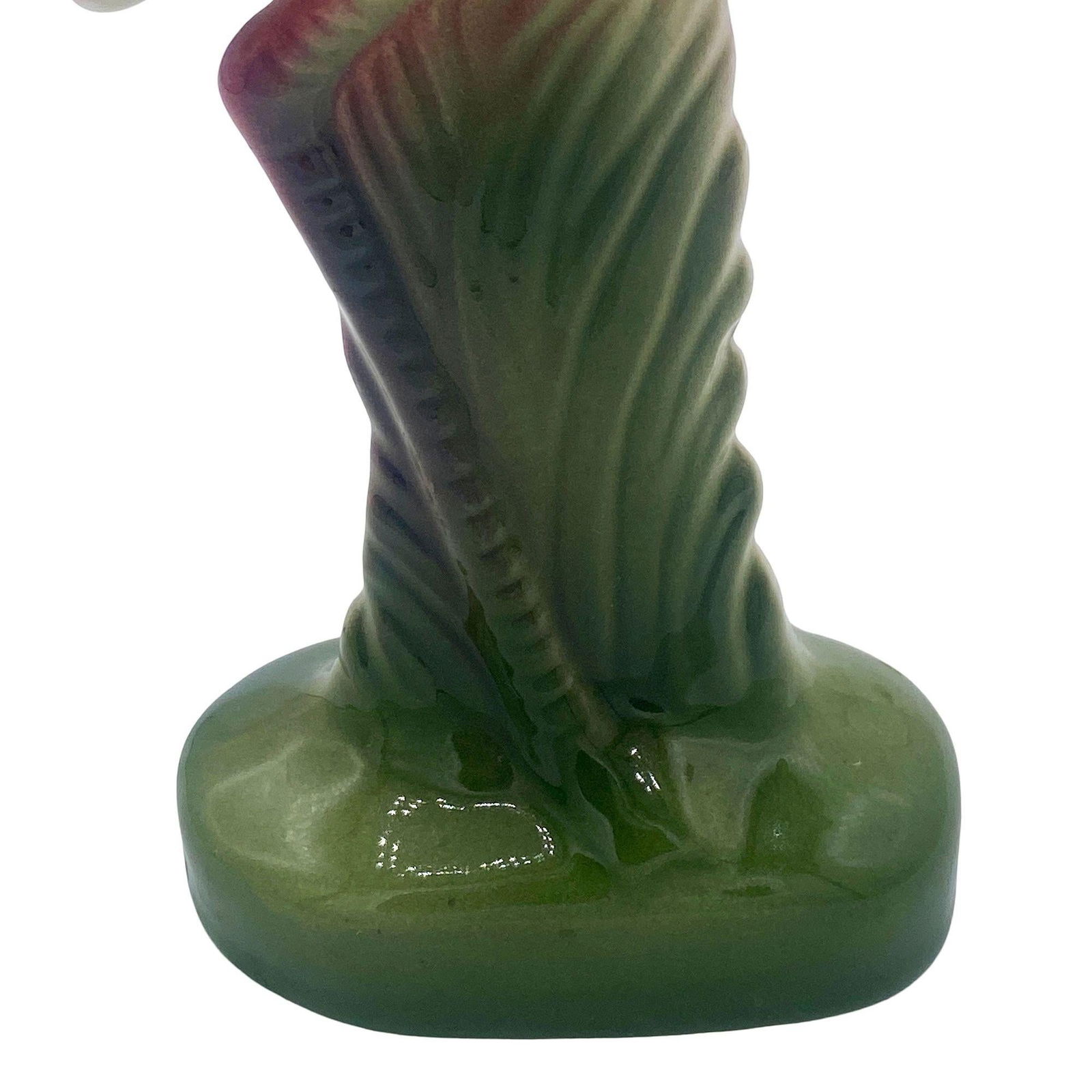 Mid-century Matching Miniature Pink Flamingo Ceramic Tabletop Figure Statues - 4