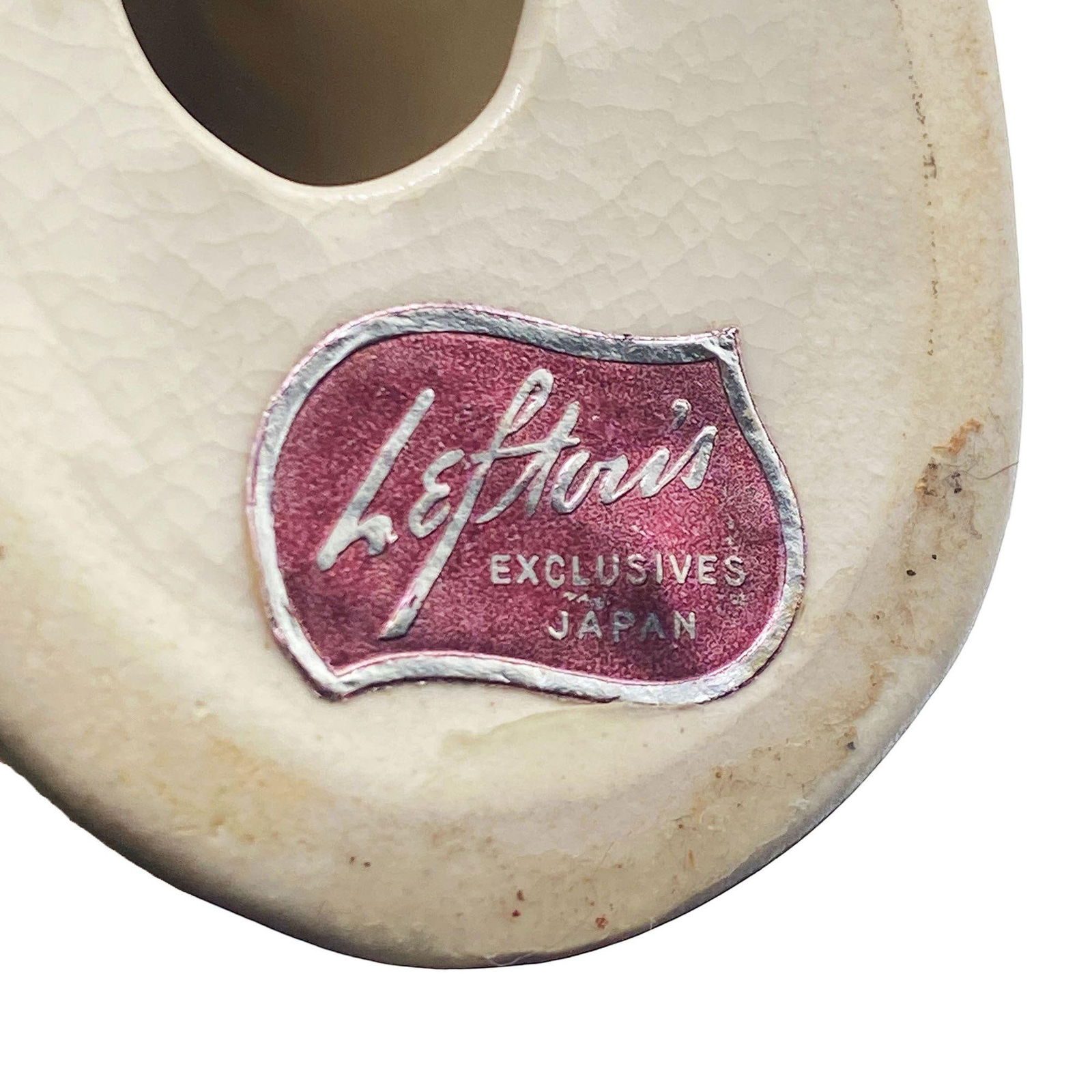 Mid-century "Handsome" Pink Flamingo Ceramic Tabletop Statue By Leftons - 14