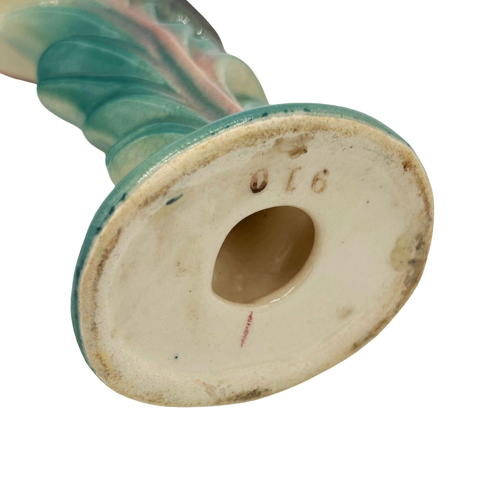 Mid-century California Pottery Ceramic "Gazer" Pink Flamingo Figurine Statue - 5