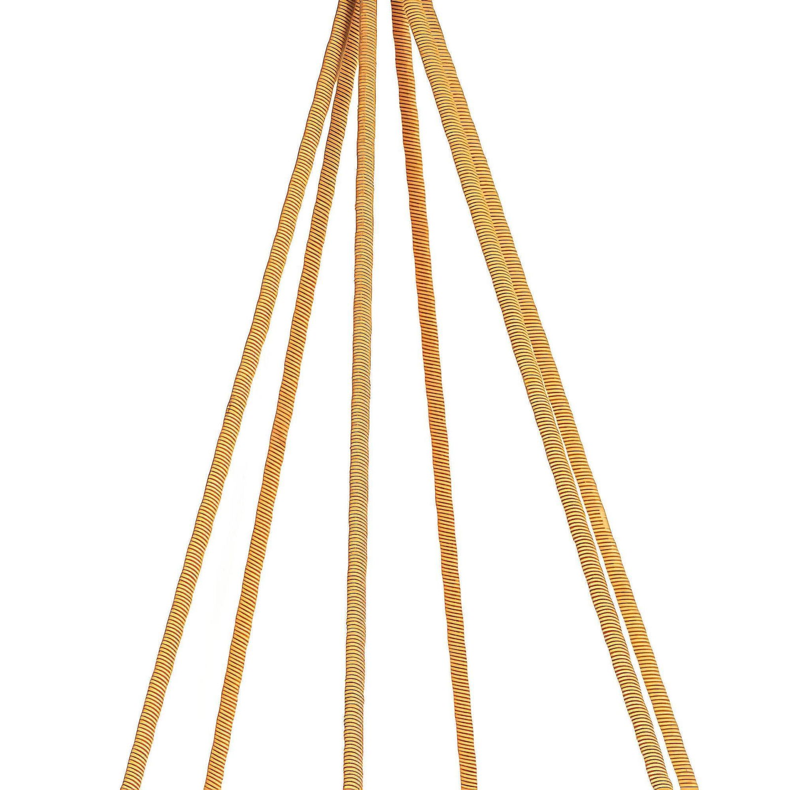 Art Deco "Bande de Roses" Frosted Art Glass Chandelier by Rene Lalique - 12