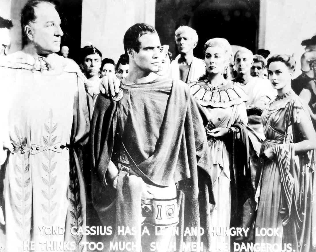 1953, METRO GOLDWYN MAYER FILM STILL #1; FROM "JULIUS CAESAR", STARRING MARLON BRANDO: Title: 1953, METRO GOLDWYN MAYER FILM STILL #1; FROM "JULIUS CAESAR", STARRING MARLON BRANDO Artist: MGM Original Date: SEE TITLE Dimensions: 10X8 Description: || UNITED STATES SHIPPING ONLY! || This