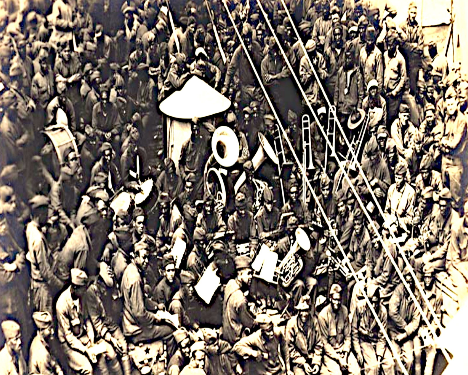 WWI, 803RD BLACK ARMY BAND (1 of 1)