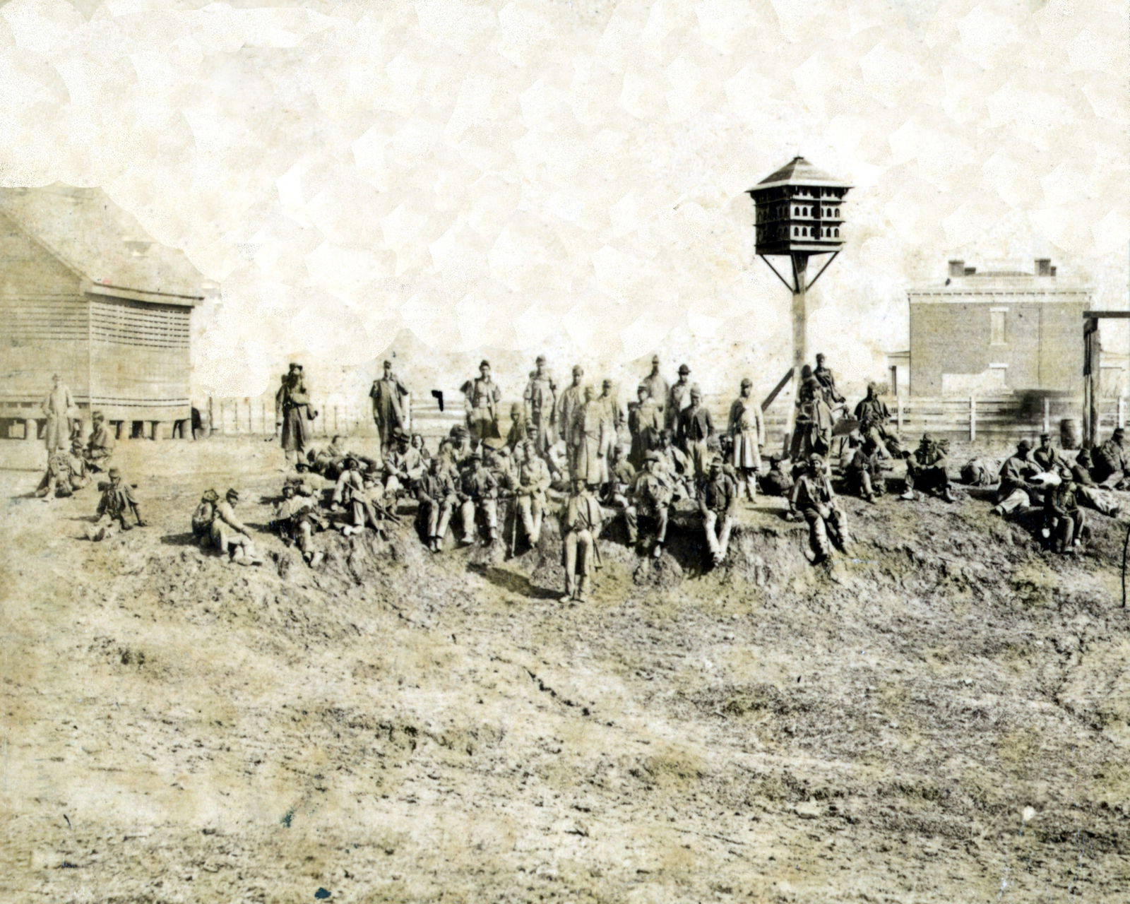 1862, WOUNDED AFRICAN AMERICAN SOLDIERS, CIVIL WAR: Title: 1862, WOUNDED AFRICAN AMERICAN SOLDIERS, CIVIL WAR Artist: E. & H.T. Anthony Co. Original Date: 1862 Dimensions: 8X10 Description: || UNITED STATES SHIPPING ONLY! || This lot is a Dye Based