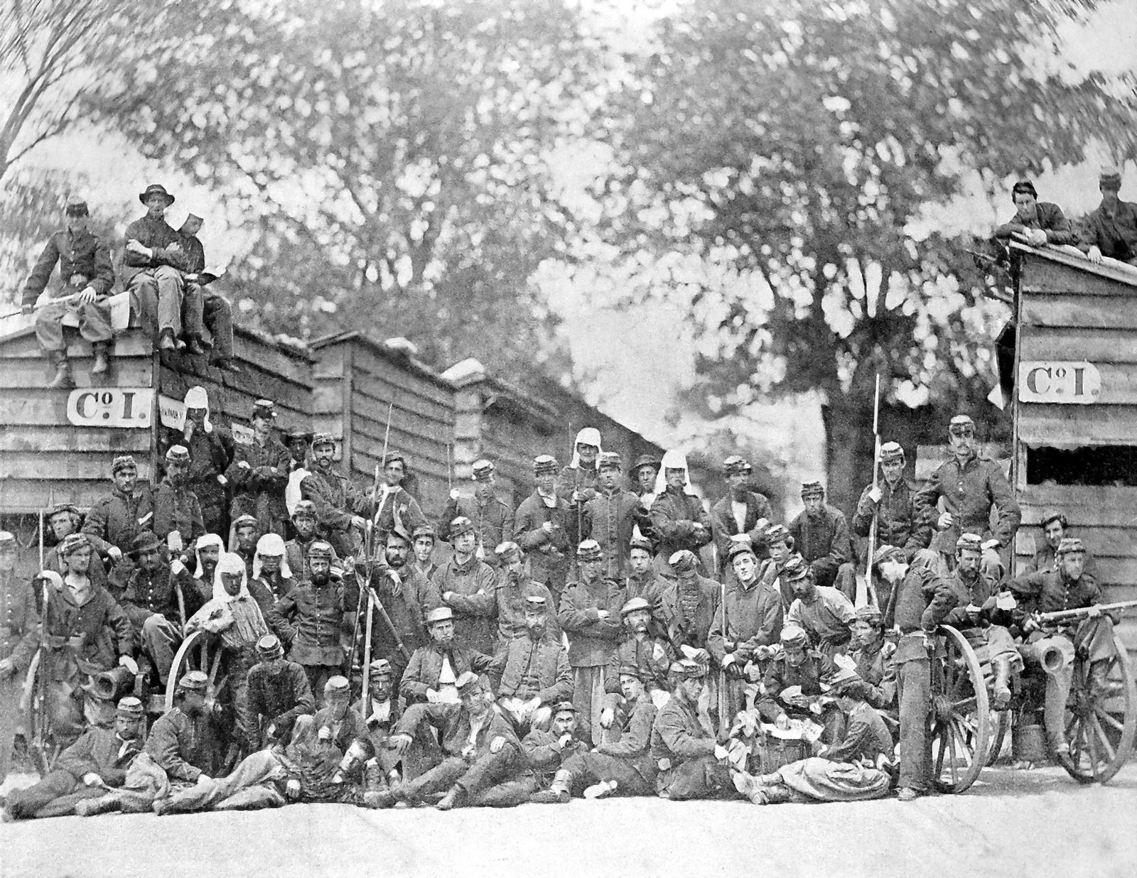 CIVIL WAR SOLDIERS OF CO. 1 (1 of 1)