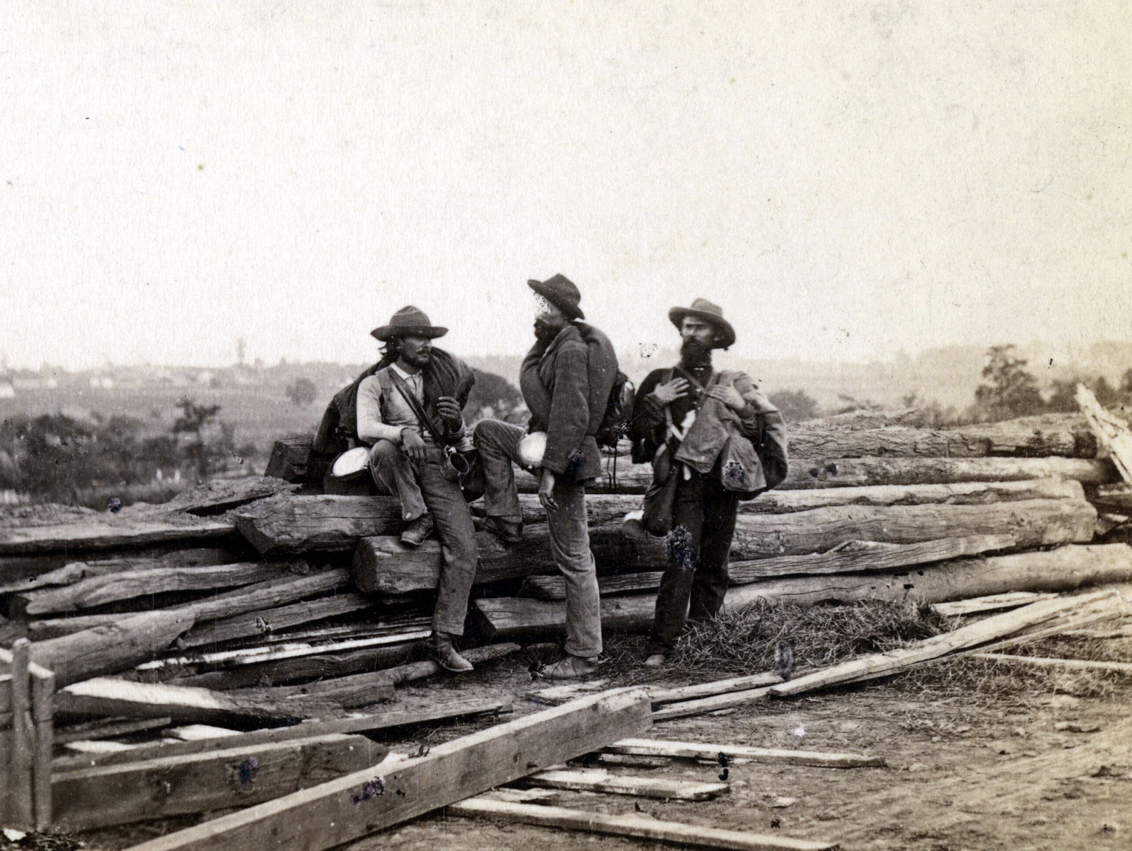 1861, REBEL BUSHWHACKER'S (1 of 1)