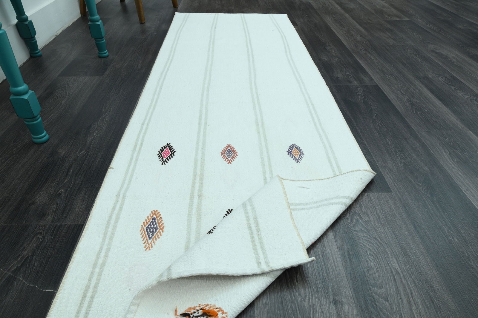 2.5x7.5 Ft, TURKISH Rug, Vintage (1 of 10)