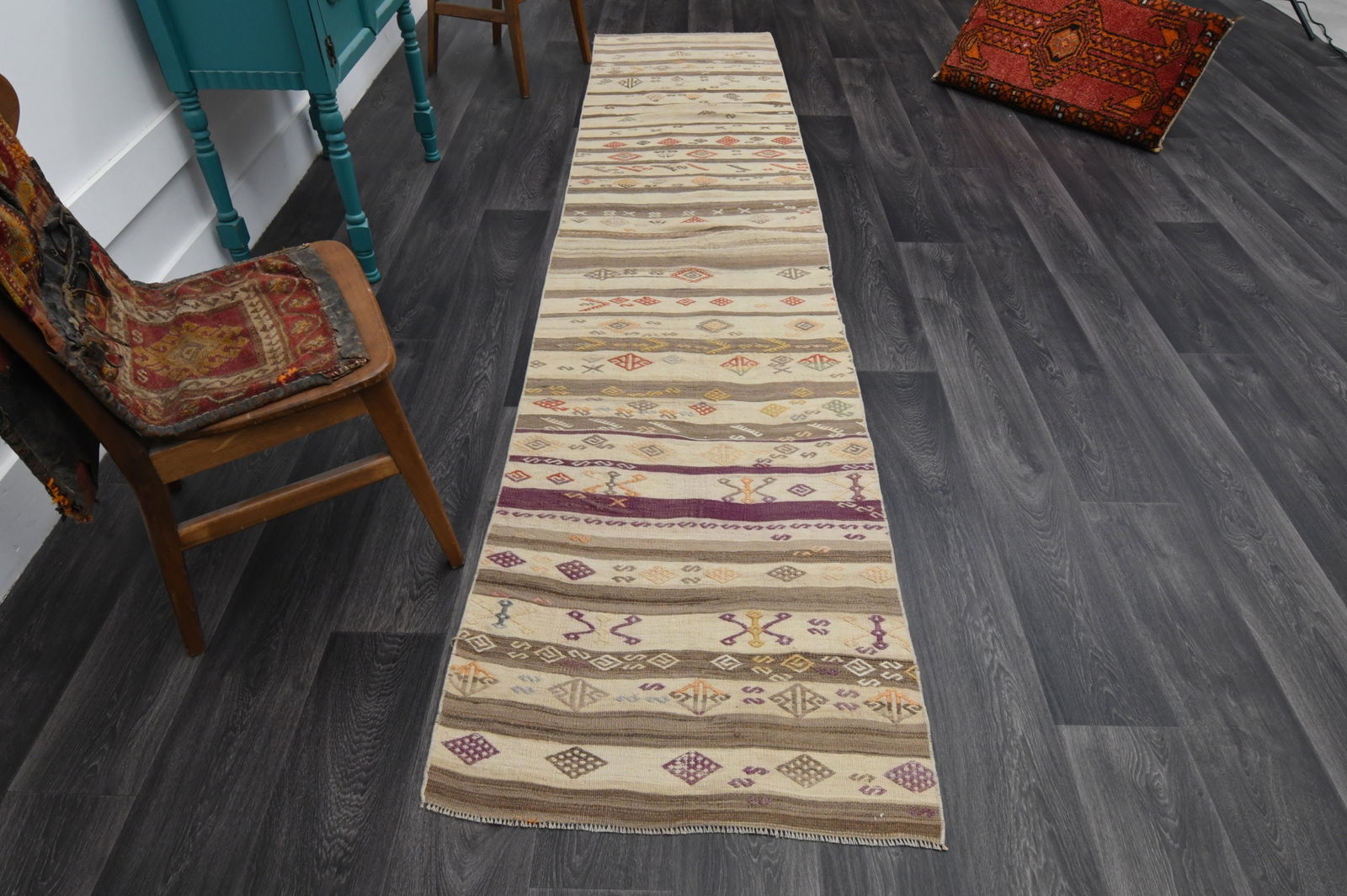 2.5x11.3 ft, TURKISH Rug Runner (1 of 9)
