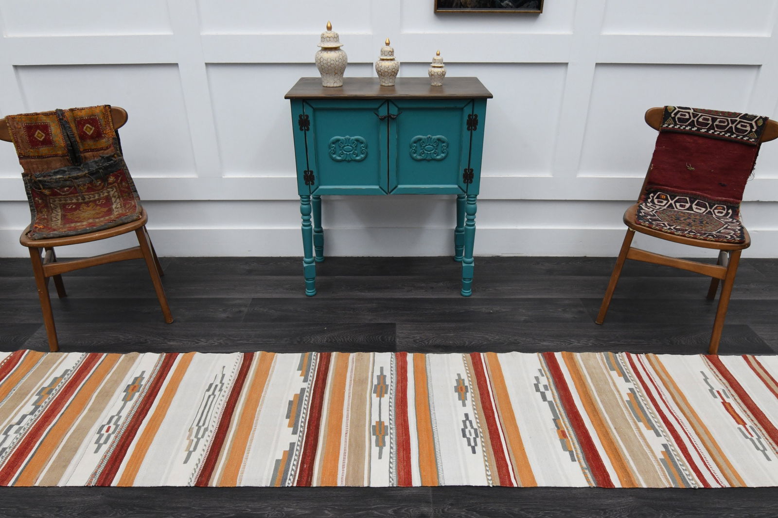 2x11.5 ft, TURKISH Rug Runner - 3