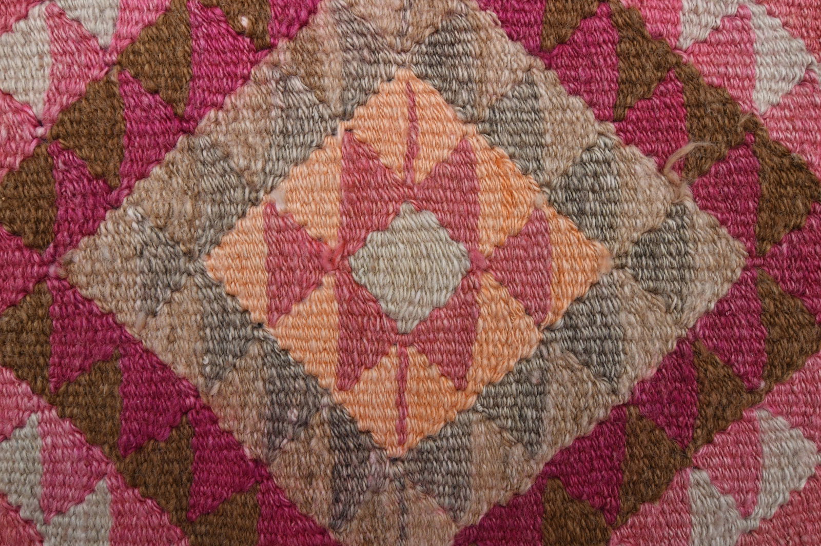 3.3x11.4 ft, TURKISH KILIM Runner - 7