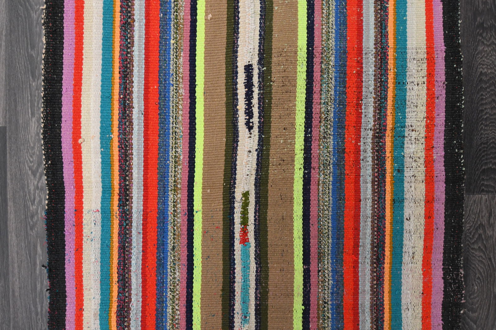 3.1x8 ft, TURKISH KILIM Runner - 6