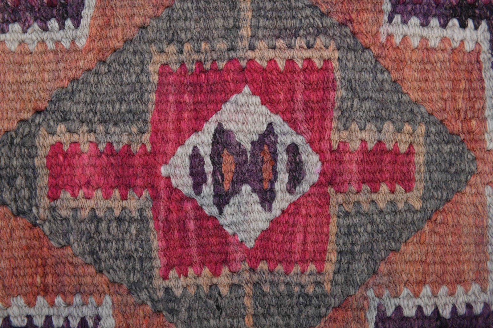 2.7x10 ft, TURKISH KILIM Runner - 8