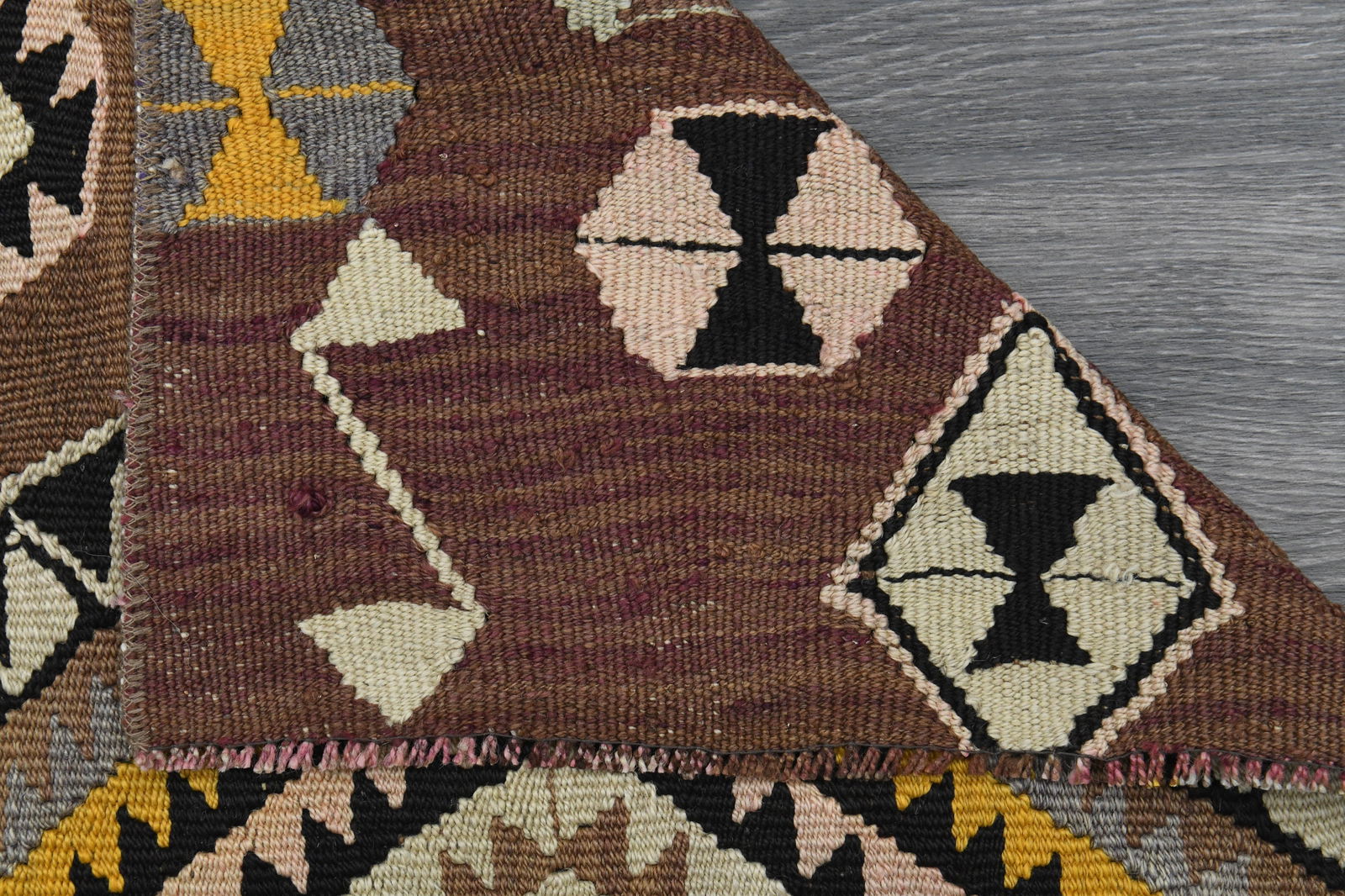 3x9 TURKISH KILIM Runner, - 10