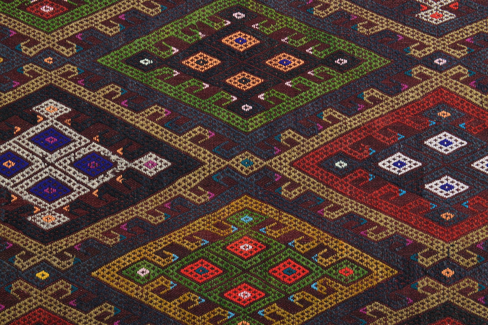 4'4x6 ft, Vintage Turkish Rug - 8