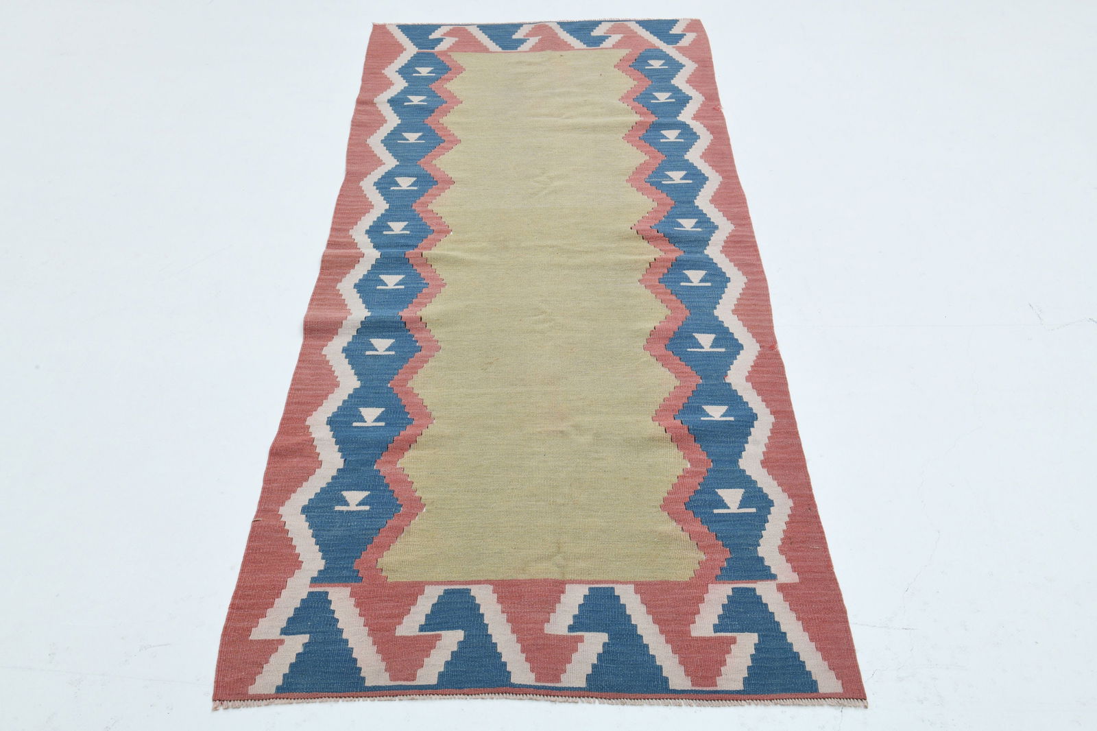2.8x6.5 ft, TURKISH OUSHAK RUG (1 of 9)