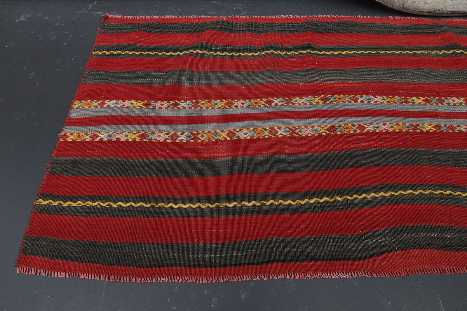 2'3x6'6 KILIM RUNNER RUG - 5