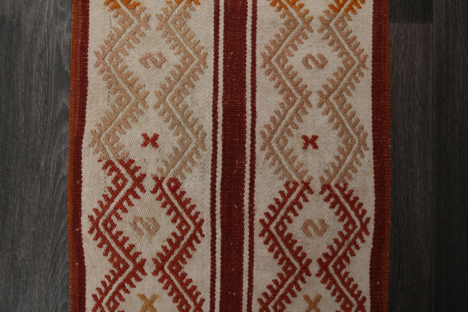 1.3x6.5 ft, IVORY DECOR, Wool Runner - 5