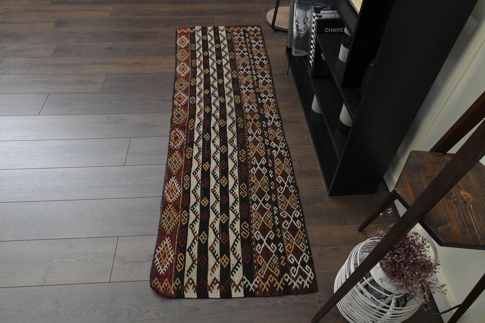 2x6'6 ft, VINTAGE RUG RUNNER - 4
