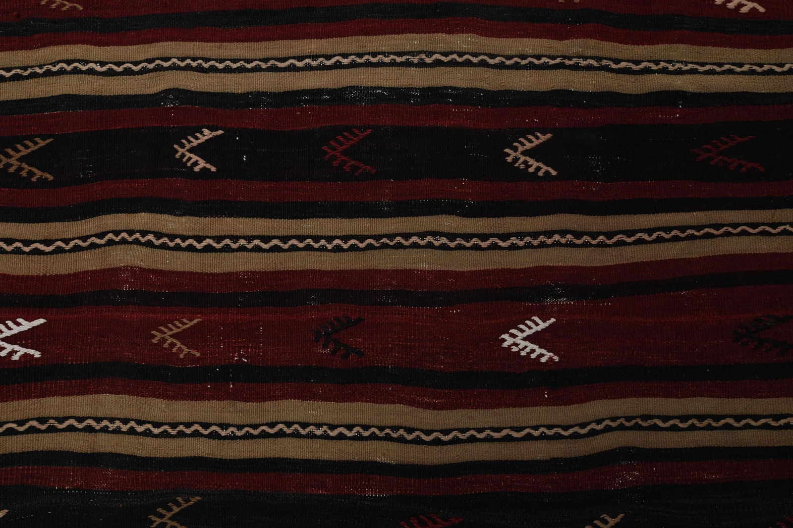 4.3x7.7 ft, TURKISH KILIM Rug - 6