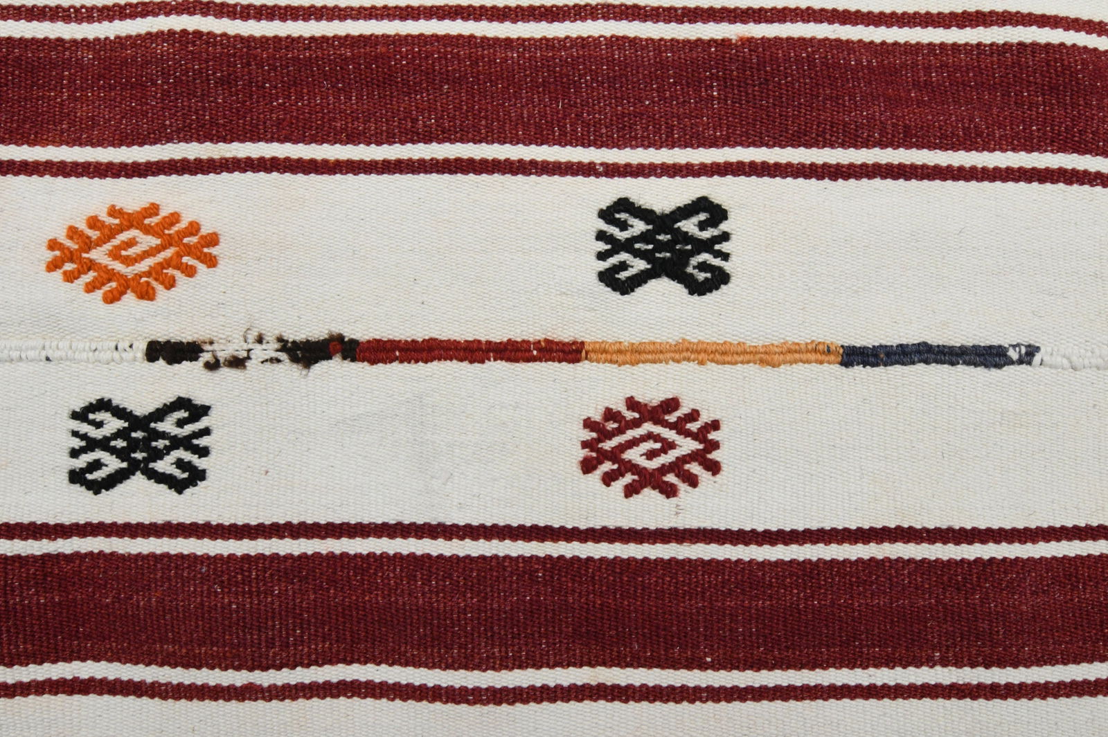 2.6x8 ft, TURKISH KILIM Runner - 7