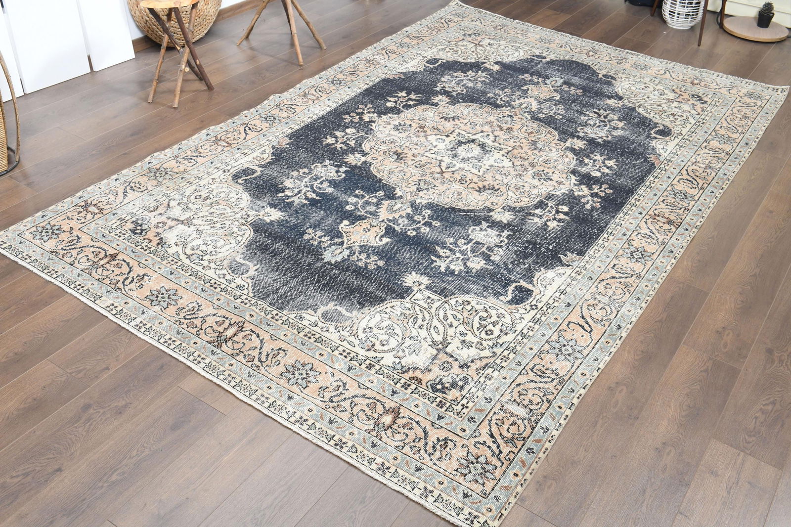 9'3x12'2 ft, TURKISH VINTAGE RUG - 8