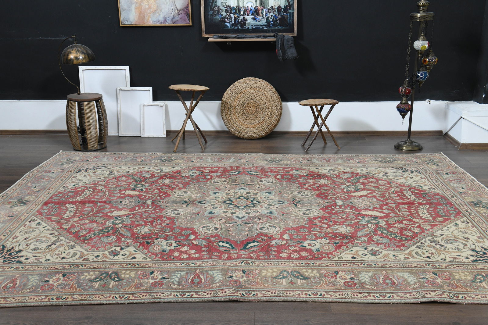 8'6x11'4 ft, OVERSIZED AREA RUG - 10