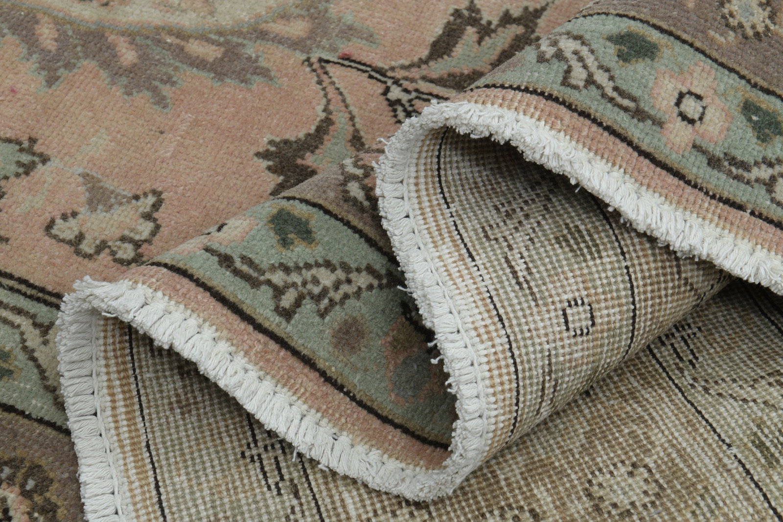 9'4x12'7 ft, ORANGE PERSIAN RUG - 2