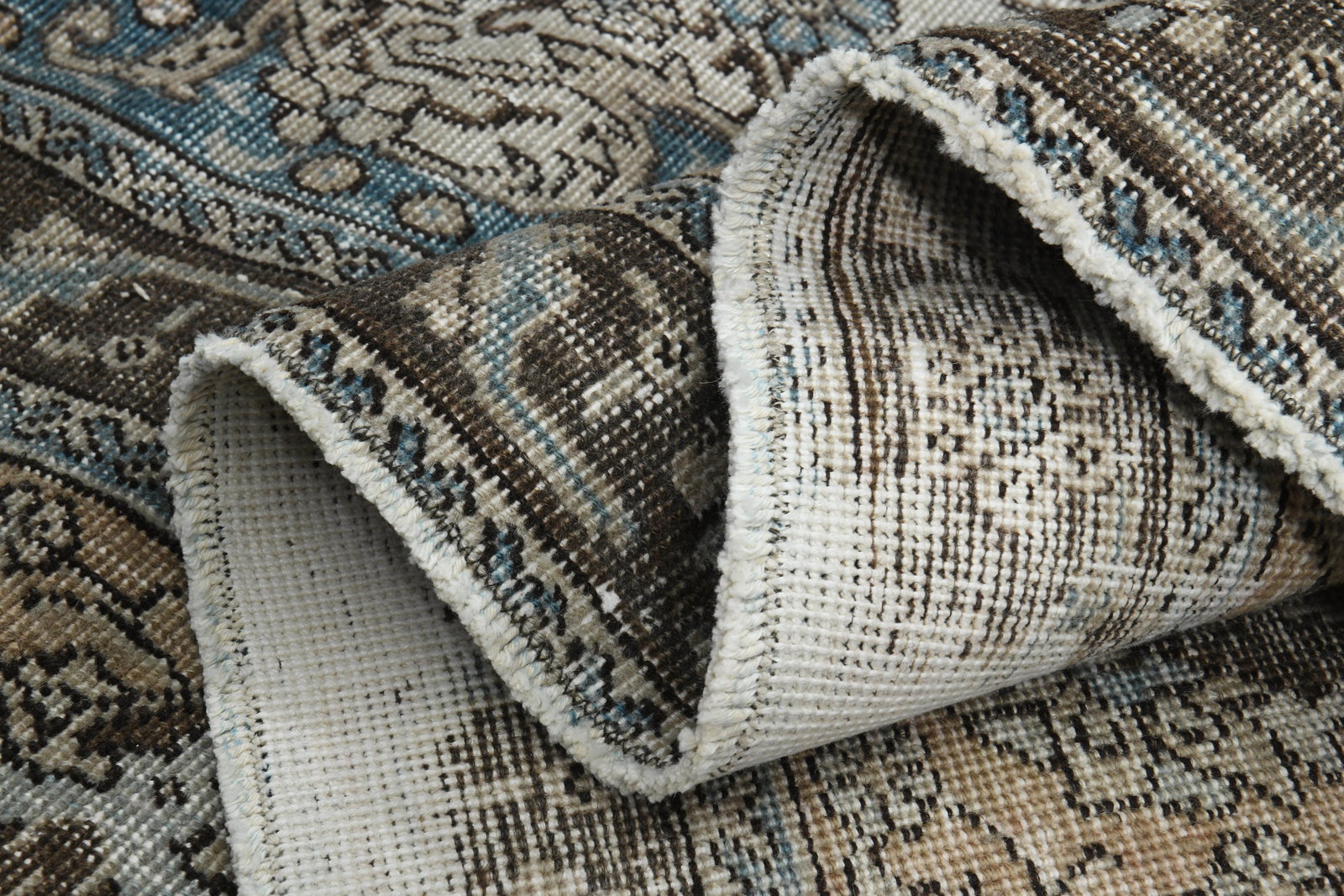 9'1x12'3 ft, VINTAGE TURKISH RUG - 7