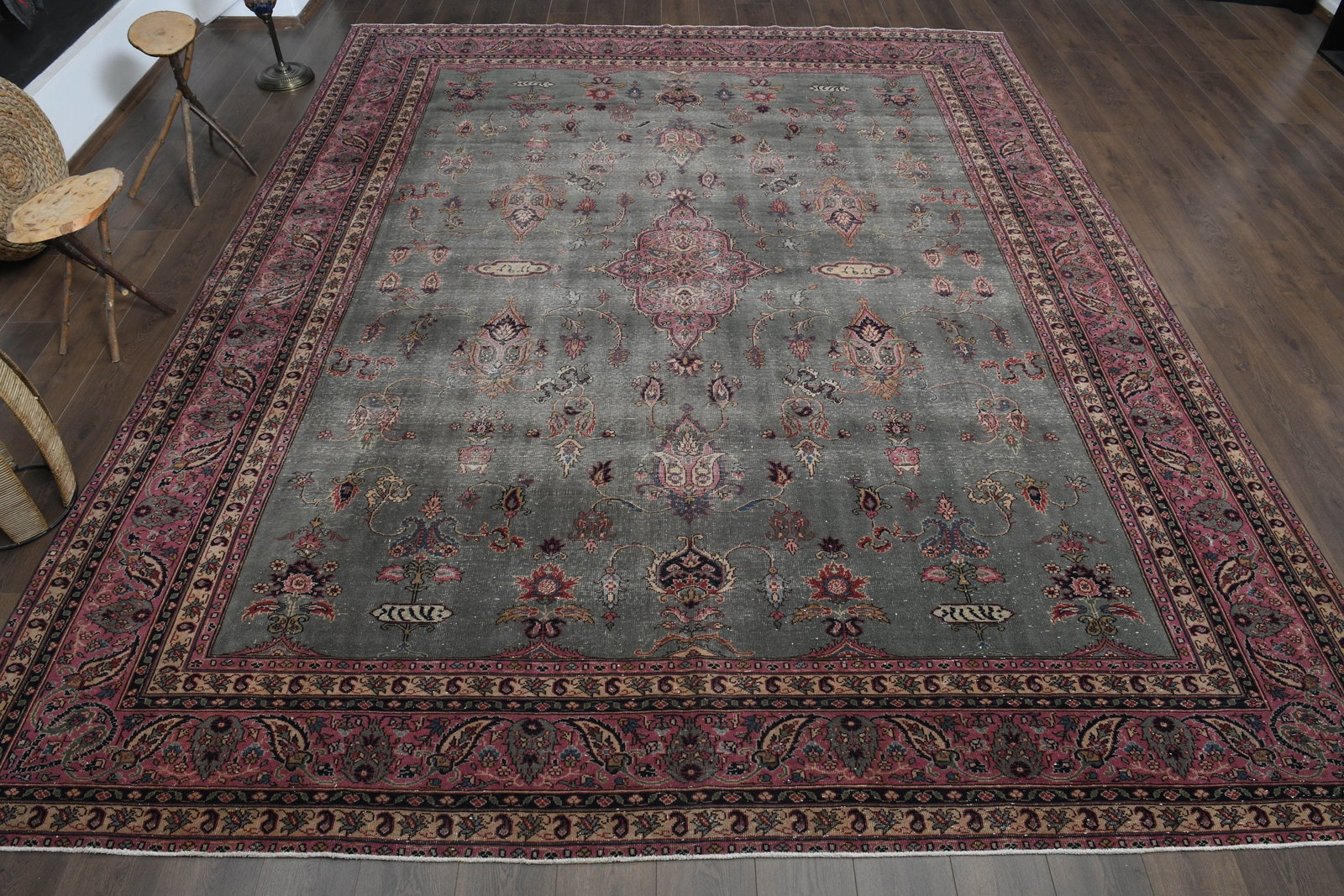 10'5x13'1 ft, OVERSIZED BOHEMIAN RUG - 3