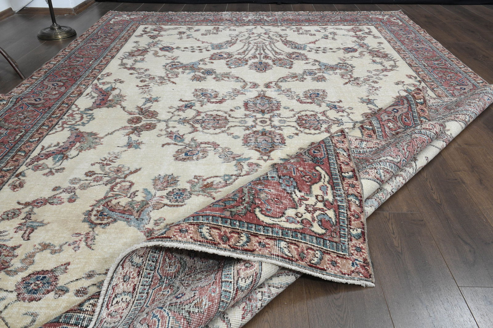 7'9x12'5 ft, MINIMALIST WOOL RUG (1 of 10)