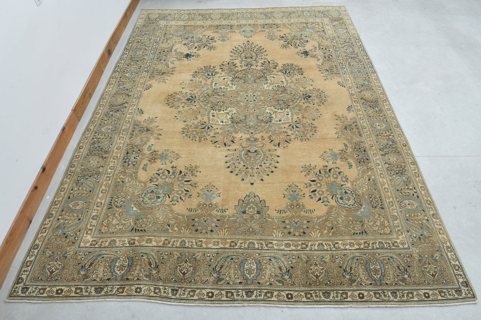 9'5x12'8 ft, PINK PERSIAN RUG (1 of 10)