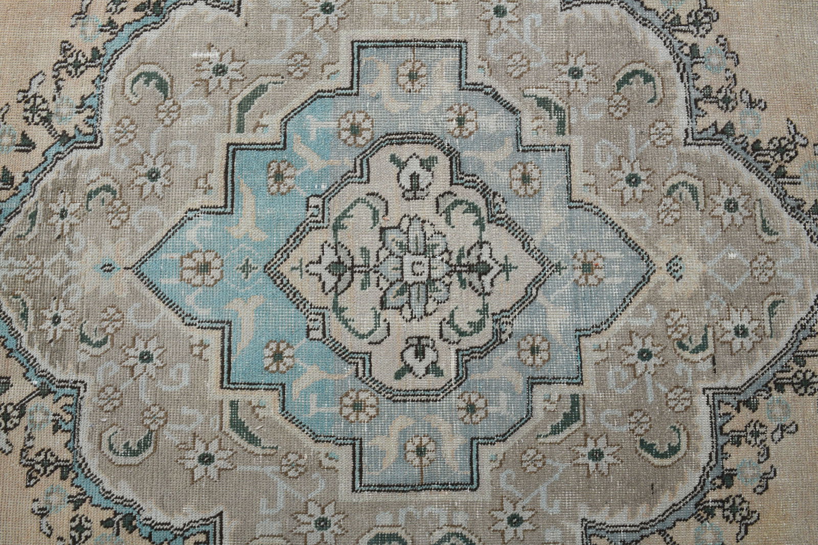 9'5x12'9 ft, ORANGE PERSIAN RUG - 3