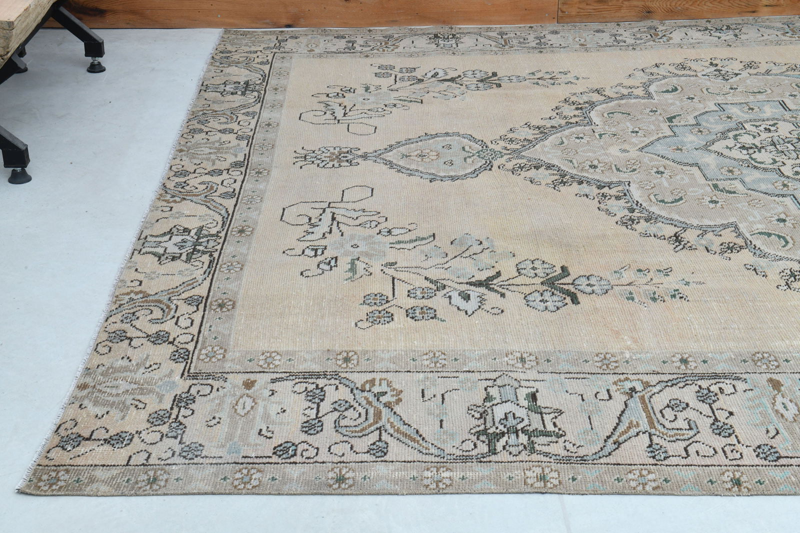 9'5x12'9 ft, ORANGE PERSIAN RUG - 6