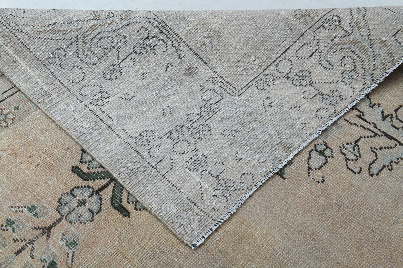 9'5x12'9 ft, ORANGE PERSIAN RUG - 7