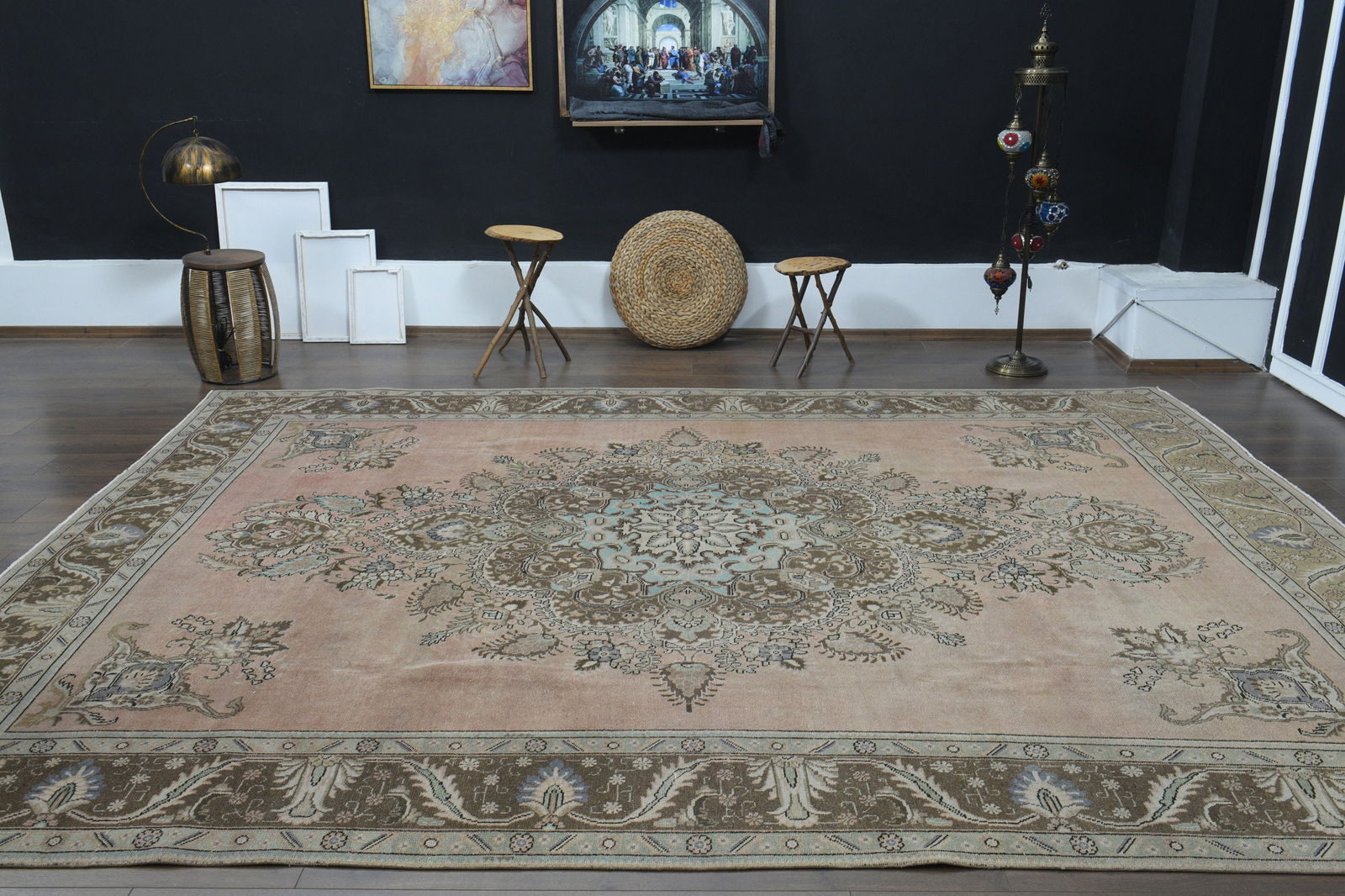 9'3x12'1 ft, VINTAGE AESTHETIC RUG - 10