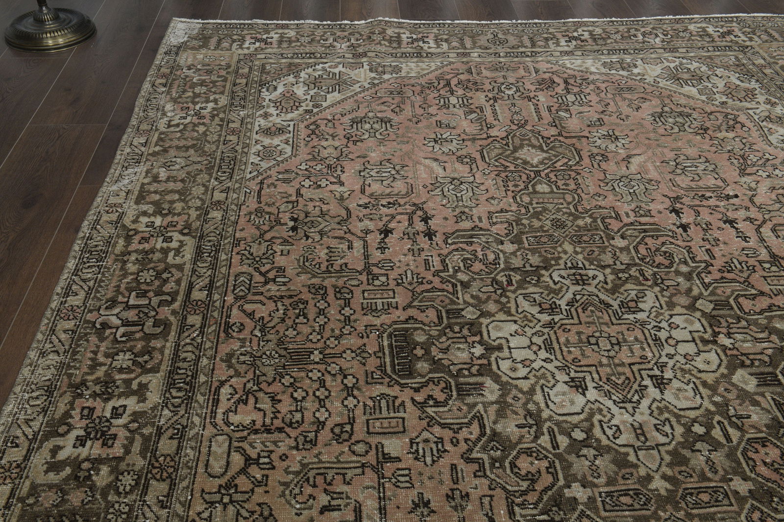 6.6x9.5 ft, PINK PERSIAN RUG - 4