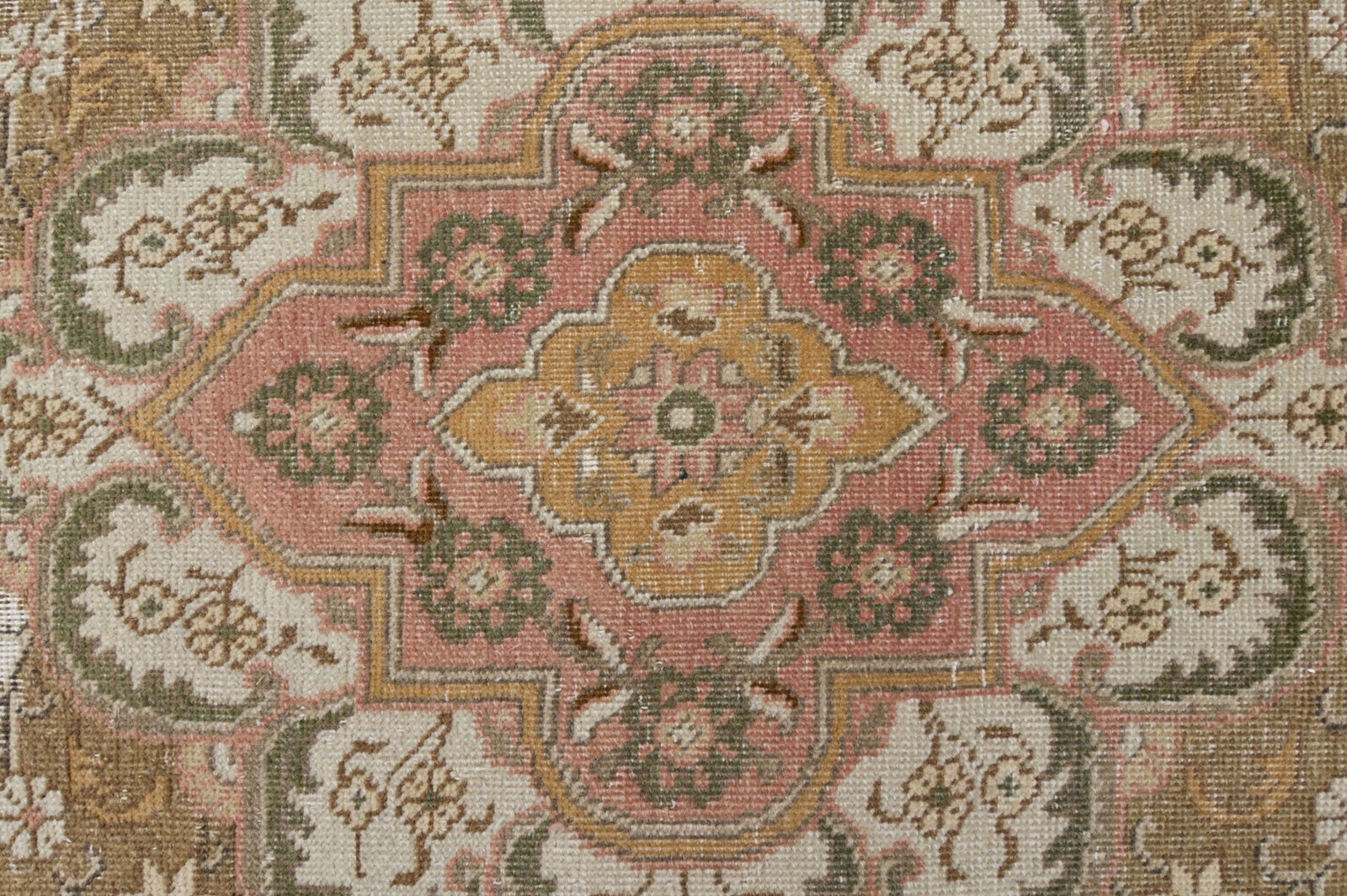 9'2x12'1 ft, PINK TURKISH RUG - 5