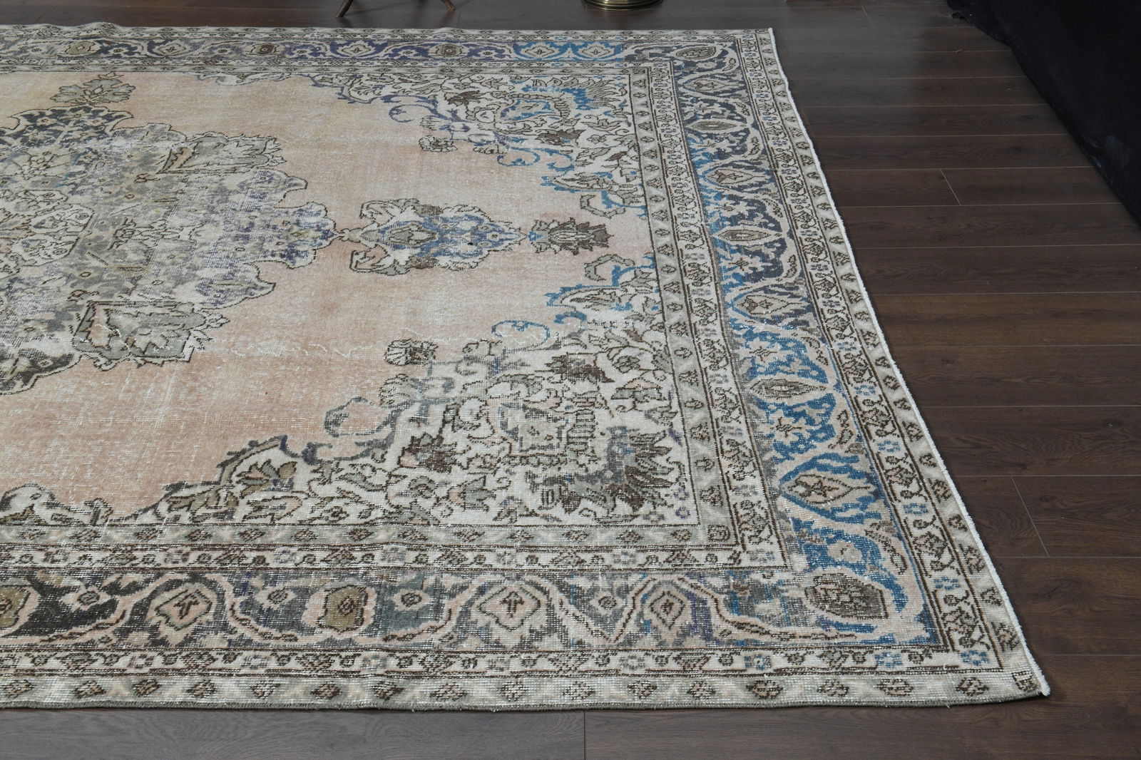 8'4x12'1 ft, ORANGE OVERSIZED RUG - 3