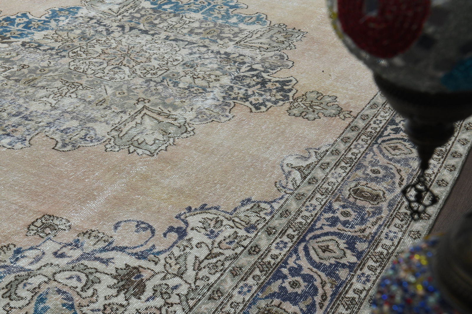 8'4x12'1 ft, ORANGE OVERSIZED RUG - 9