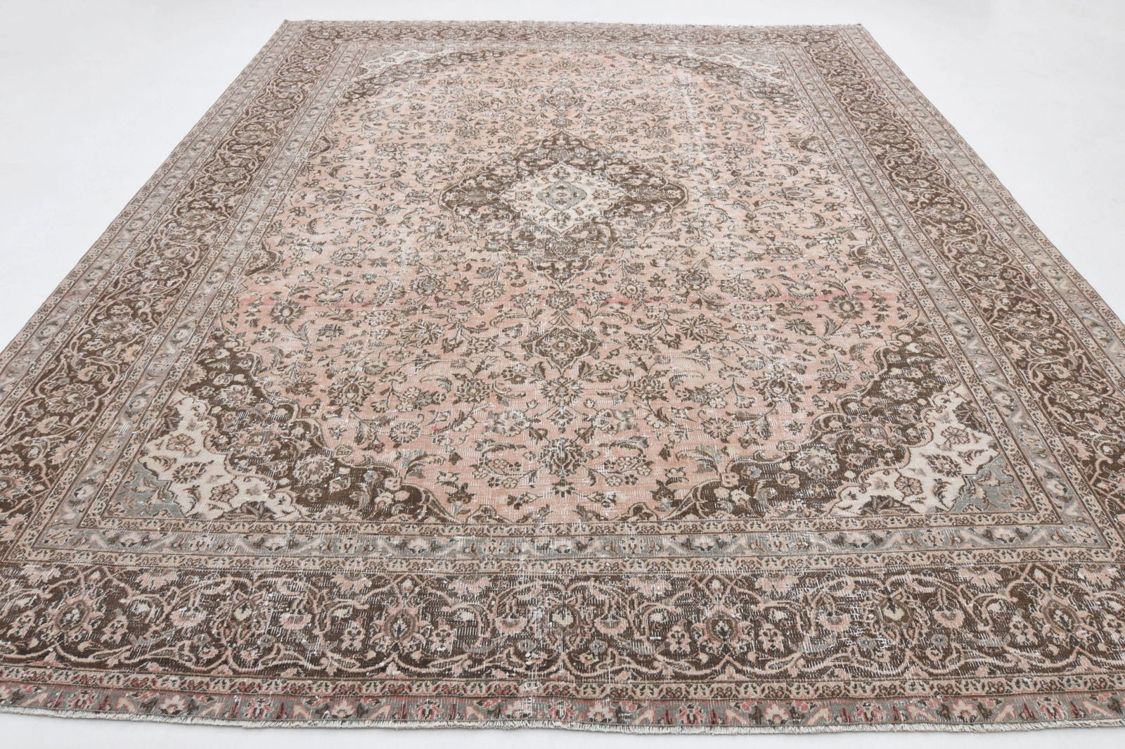 9.6x11.4 ft,PINK, OVERSIZED, Vintage - 3